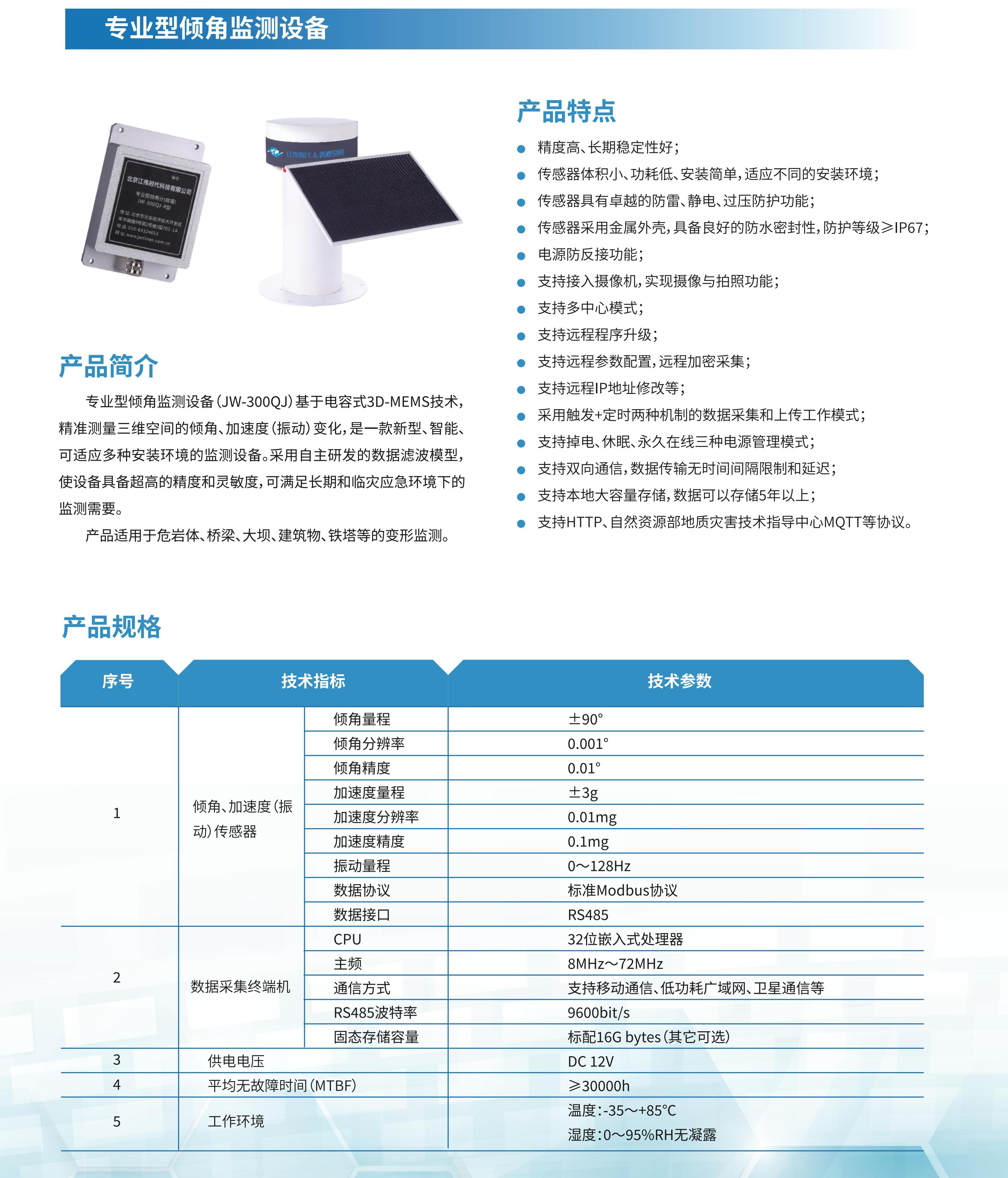 专业型倾角监测设备(图1)
